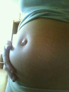 enceinte de lana de 5 mois