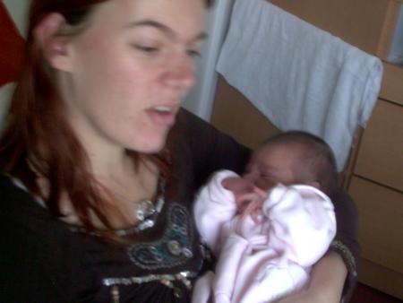 Avec Maman a la clinique